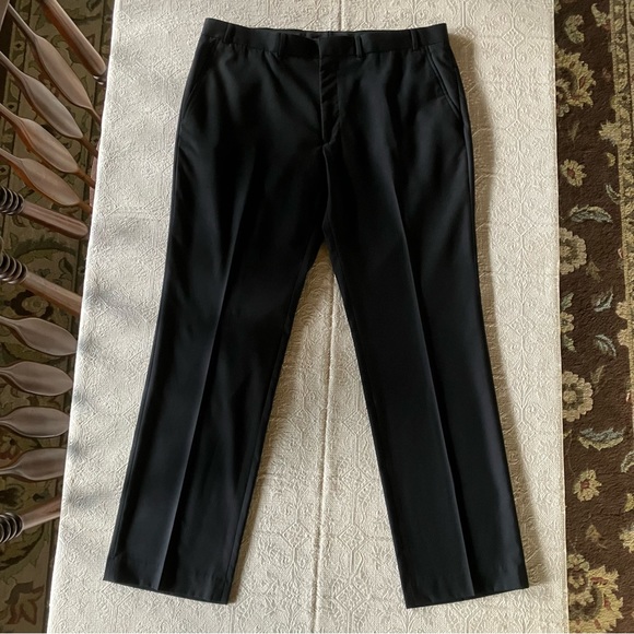 Kenneth Cole Reaction Men's Suit Separates Trousers, Black, Excellent condition - Picture 1 of 8